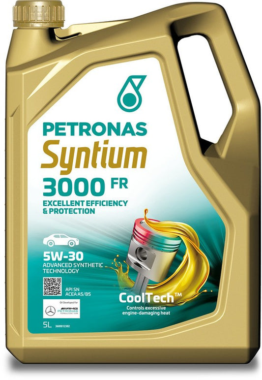 Petronas Motoröl Syntium 3000 FR 5W-30 5 Liter 70260M12EU